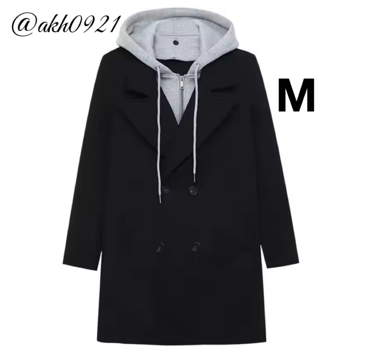 新品未使用★2025 A/W 秋新作★vintage ヴィンテージ レトロ フード付き コート アウター Mサイズ レディース★ZARA 好きな方に拍卖