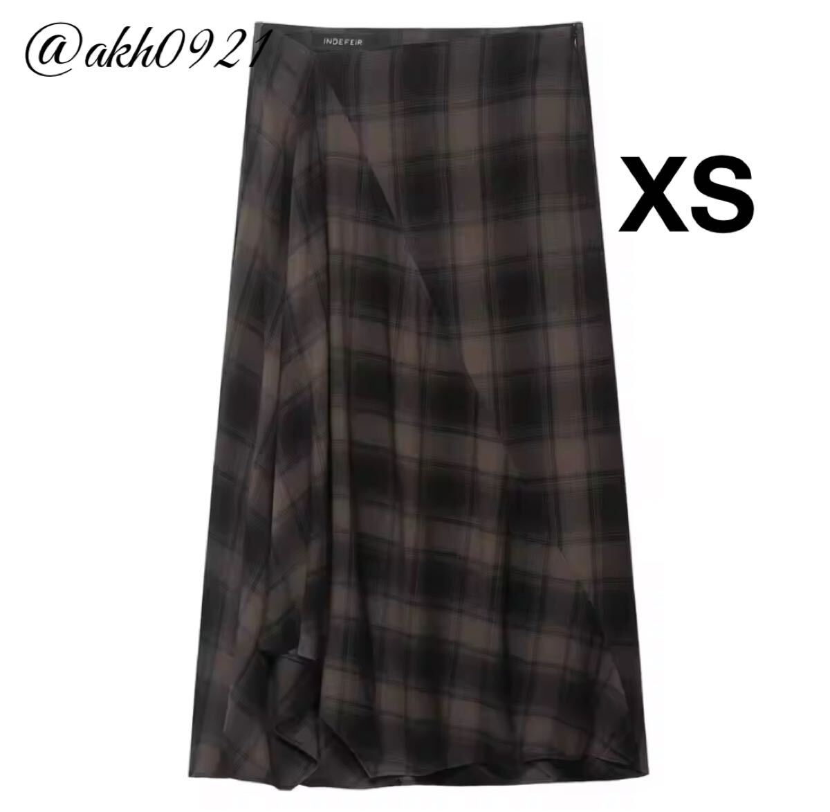 新品未使用★秋新作★vintage ヴィンテージ レトロ チェック 柄 ロング フレアスカート ボトムス XSサイズ レディース★ZARA 好きな方に拍卖