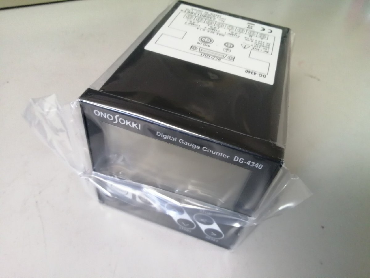 01306 小野測器 デジタルゲージカウンタ DG-4340拍卖