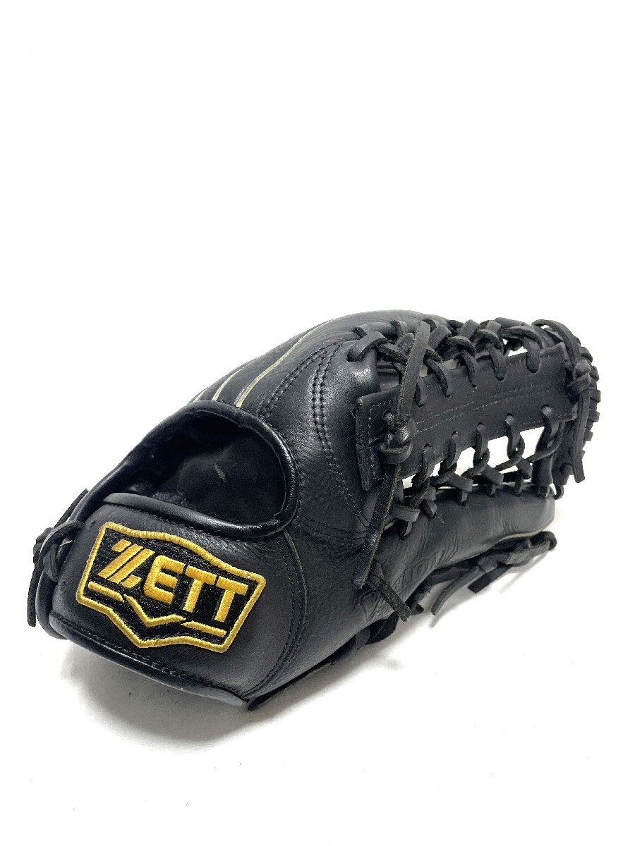 ZETT ゼット vernon バーノン BRGB35830 一般軟式用 オールラウンド 外野 グローブ ブラック拍卖
