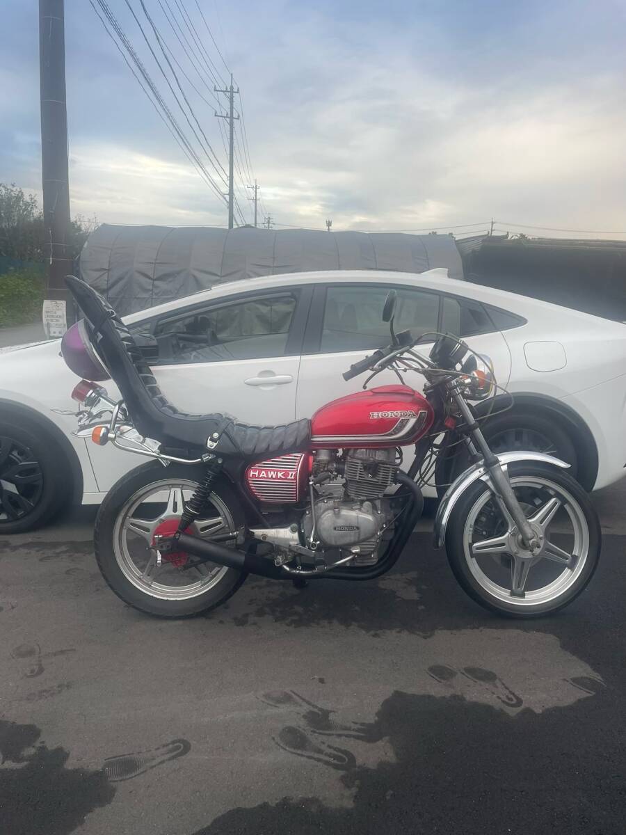 ホンダ cb400t ホークⅡ バブ cb250t cb250n cb400n 外装塗りたて拍卖