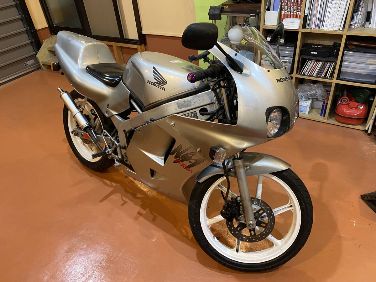 ☆HONDA ホンダ NS1 AC12 前期 フルOH 後期純正カウル KEIHIN キャブ リアサス 新品 交換部品多数 個人出品 ガレージ保管☆拍卖