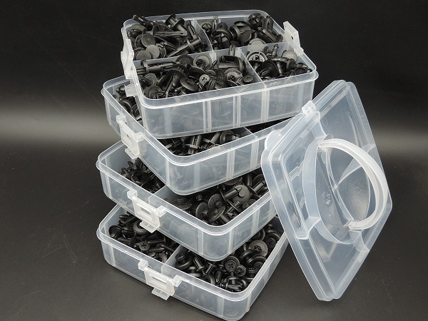 送料無料 プッシュリベット 16種類 630個拍卖