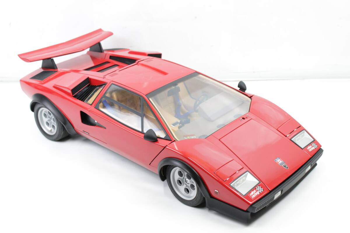 現状品 デアゴスティーニ ランボルギーニ カウンタック LP500S 完成品 車 模型 【直接引取り限定】 ITTUBINV2O10-B25-byebye拍卖