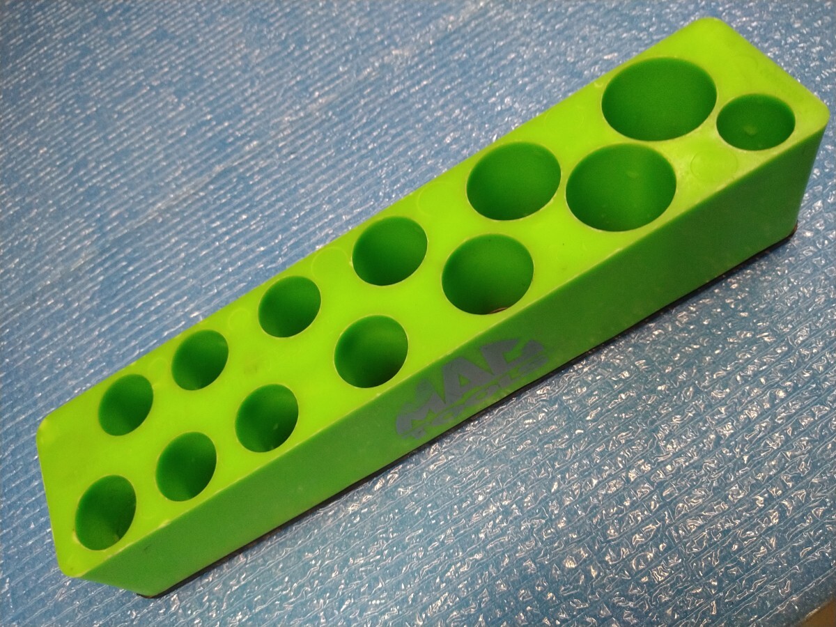 マック MAC TOOLS マックツールズ 3/8 ディープソケット用マグネティック ソケットホルダー (緑) | SHMD38-G |拍卖