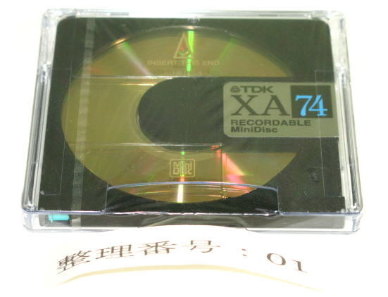 TDK MD-XA74  MD ミニディスク  パック品パッケージのバラ物  個別梱包品   未使用   001拍卖