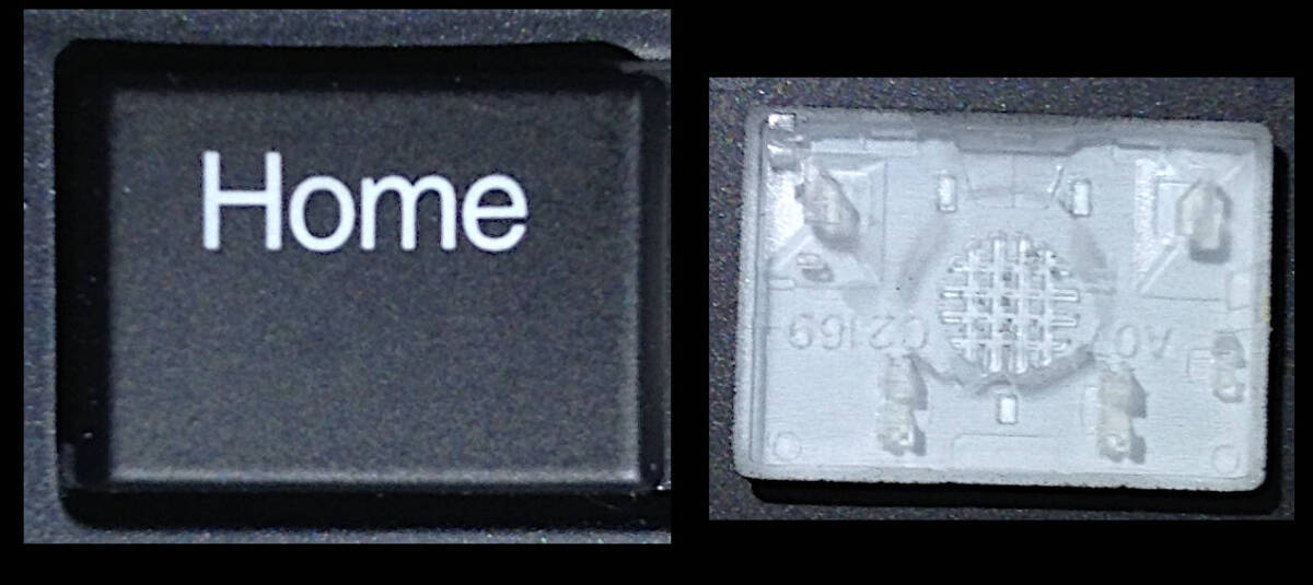 『Home』キー : Lenovo ThinkPad X1 Carbon 5th Gen5 / 6th Gen6 キートップ+パンタグラフ (FRU: 01ER695 / ばら売り)拍卖