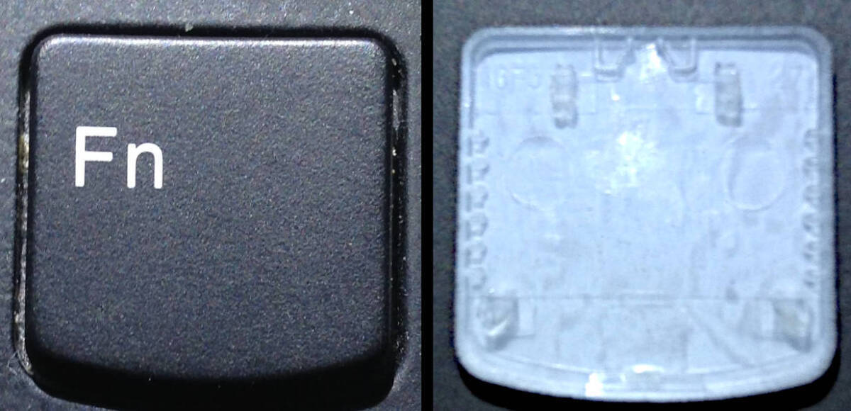 『Fn』キー : Lenovo ThinkPad X1 Carbon 5th Gen5 / 6th Gen6 キートップ+パンタグラフ (Model: YODBL-89J0 / ばら売り)拍卖