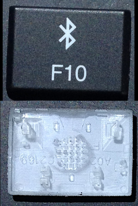 『F10』キー : Lenovo ThinkPad X1 Carbon 5th Gen5 / 6th Gen6 キートップ+パンタグラフ (FRU: 01ER695 / ばら売り)拍卖