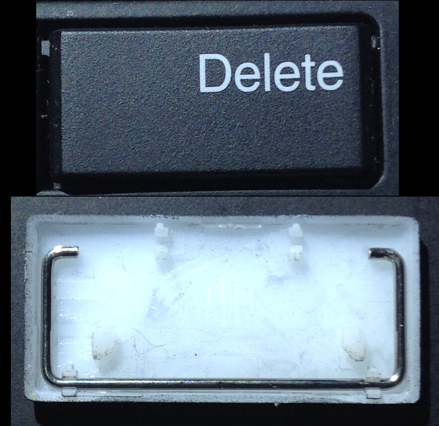 『Delete』キー : Lenovo ThinkPad X1 Carbon 5th Gen5 / 6th Gen6 キートップ+パンタグラフ (Model: YODBL-89J0 / ばら売り)拍卖