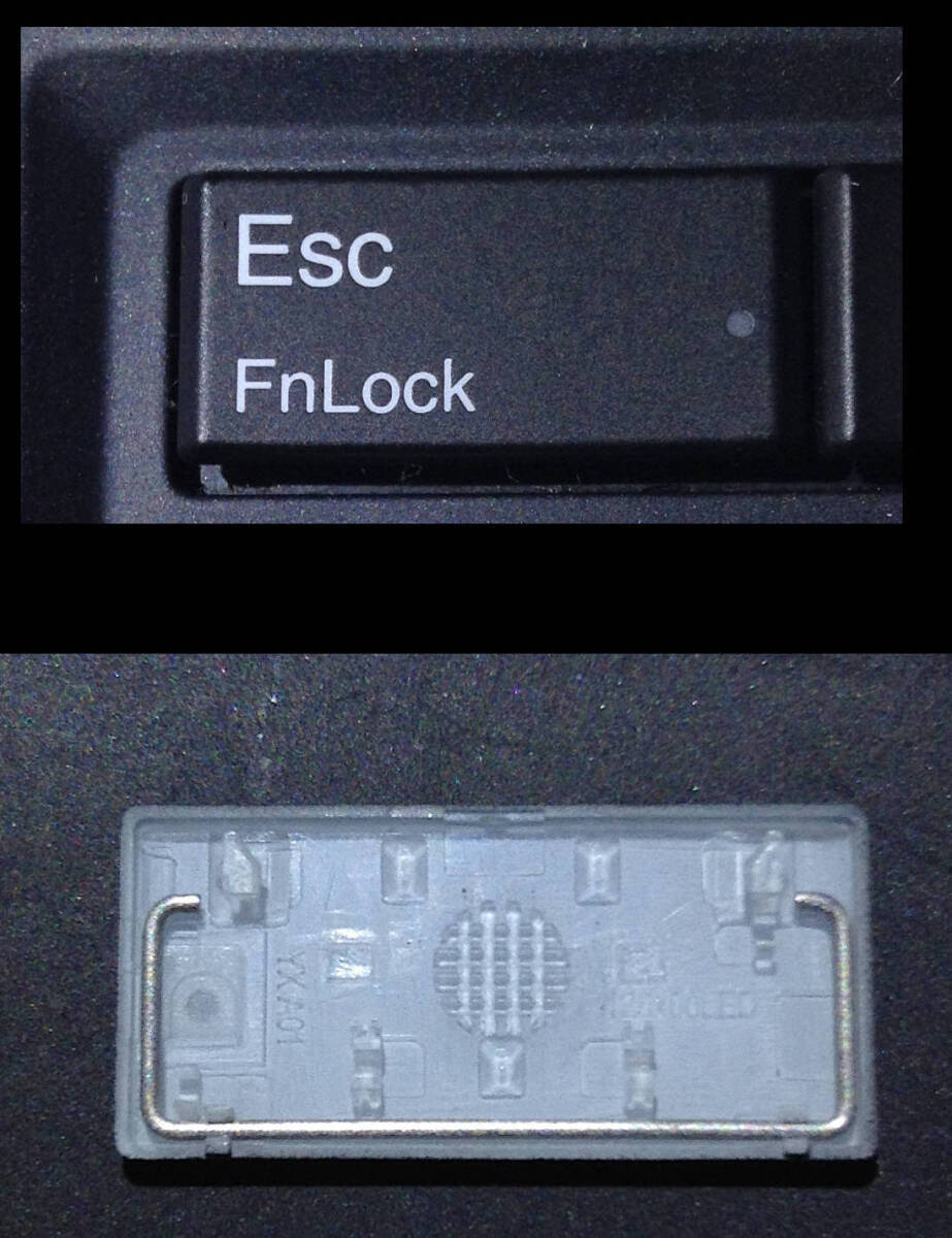 『Esc』キー : Lenovo ThinkPad X1 Carbon 5th Gen5 / 6th Gen6 キートップ+パンタグラフ (FRU: 01ER695 / ばら売り)拍卖