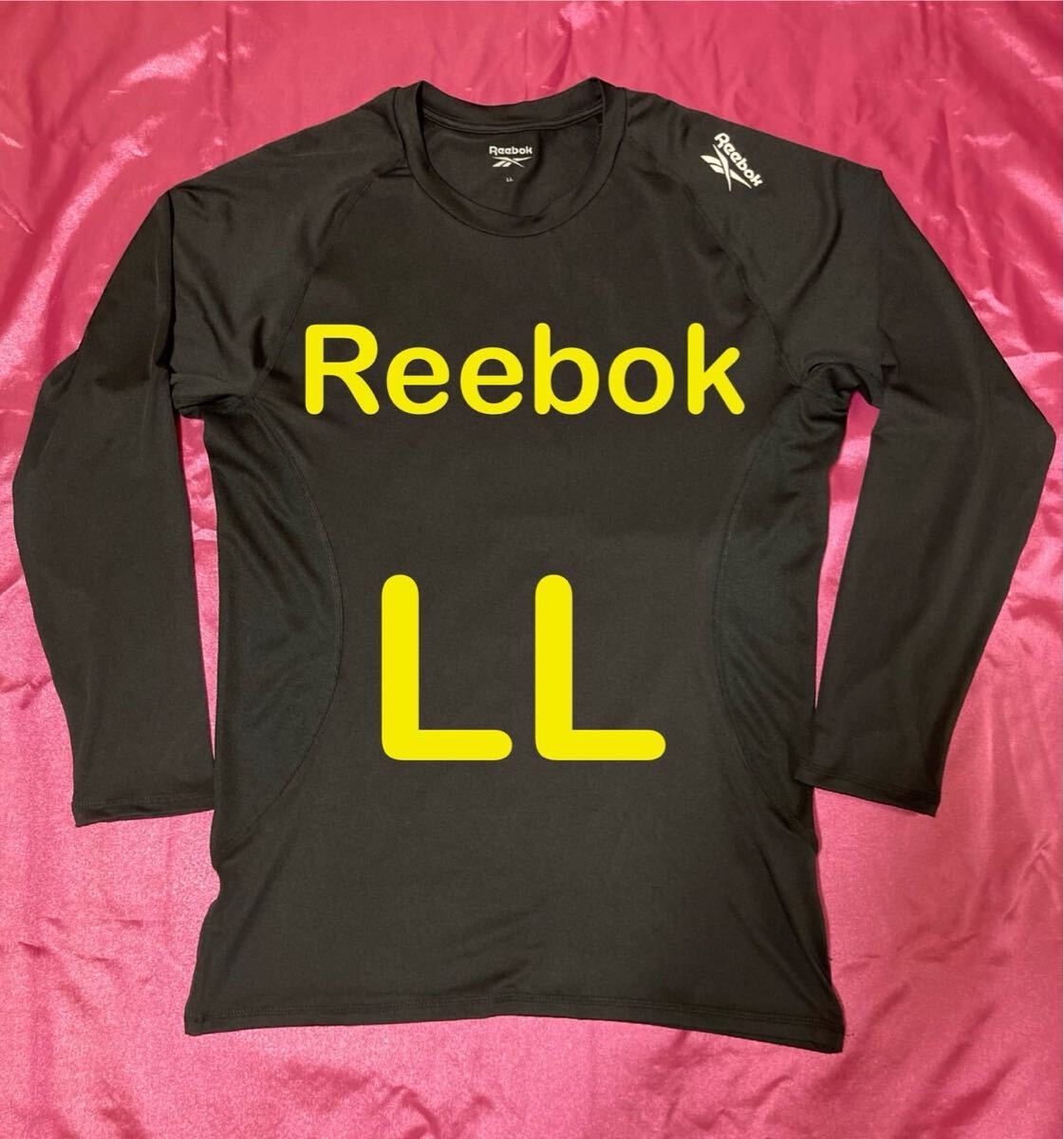 Reebok リーボック 長袖インナー アンダーシャツ 吸水速乾 ゴルフ golf テニス スポーツ メンズLL拍卖