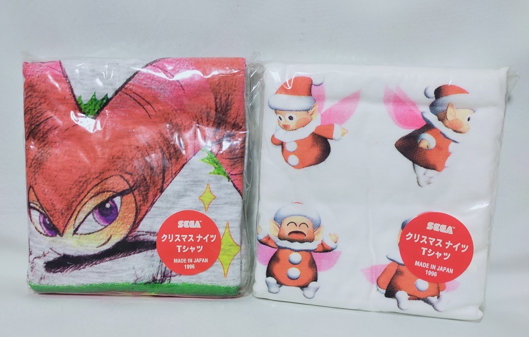 未開封★セガ クリスマスナイツ Tシャツ ナイツ&ナイトピアン 1996年 非売品 プライズ限定 /ナイツ/Nights/Christmas拍卖
