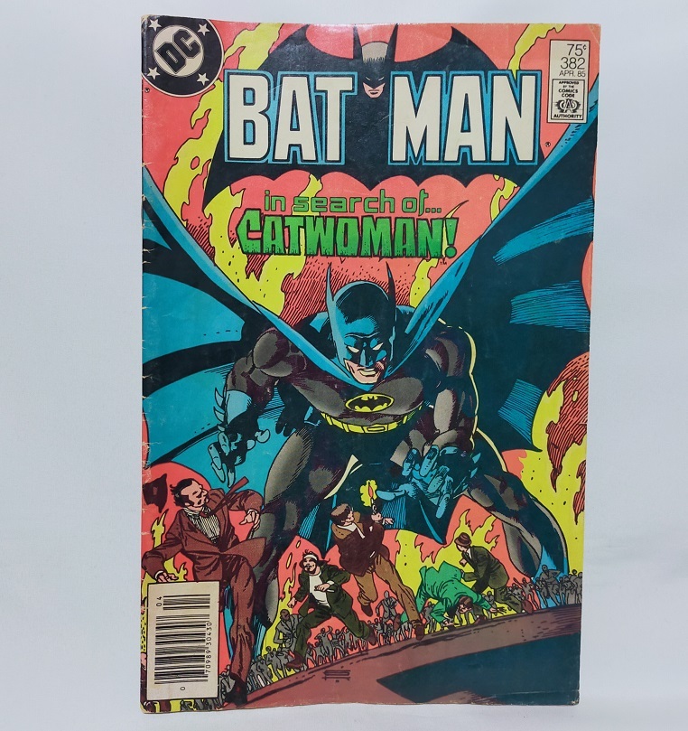 ★DCコミック 当時物 1985年 BATMAN #382 in search of CATWOMAN /洋書/ビンテージ/キャットウーマン/バットマン拍卖