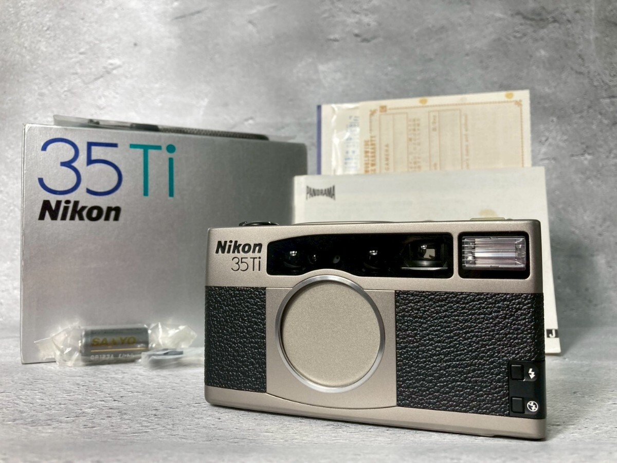 Nikon ニコン 35Ti コンパクトフィルムカメラ 元箱付属 #24拍卖