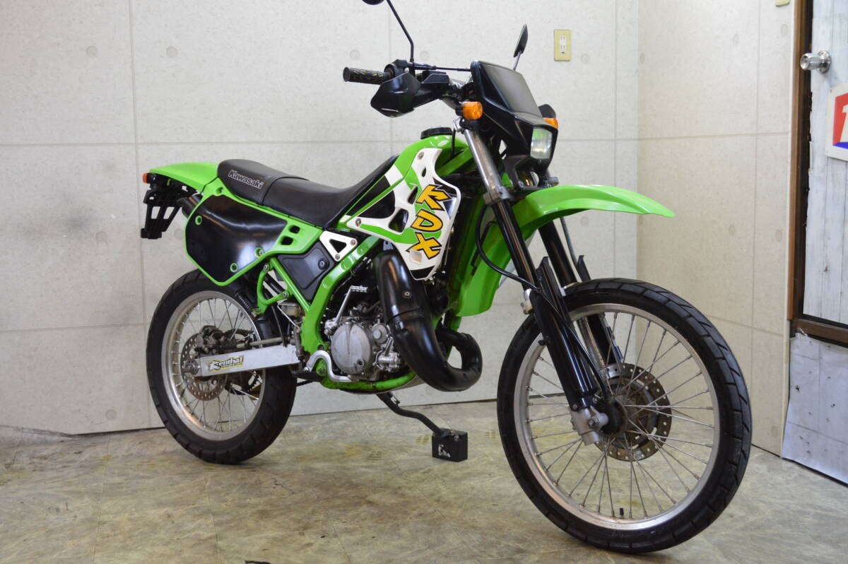 KAWASAKI KDX125SR DX125A 2stオフロード 最終モデル )検索 KDX220 KLX KSR モトクロス KMX KDX250 CRM WR拍卖