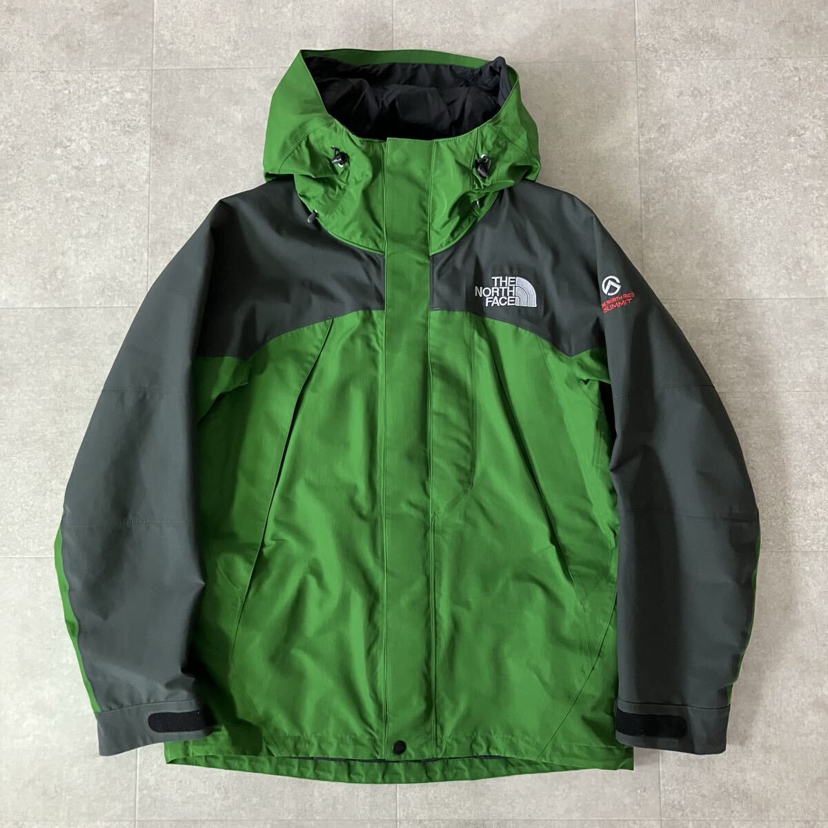 ●【使用感少】THE NORTH FACE ノースフェイス GORE-TEX サミットシリーズ マウンテンパーカ/size(M)/NP15900/アウトドア/メンズ/グリーン拍卖
