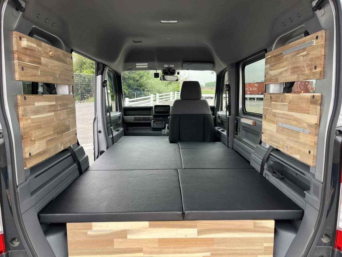 N-VAN キャンピングカー スイベルシート 車中泊旅 キャンプ リモートワークに!即決72万円! 東京駅近く 現車確認必須 エヌバン 軽キャン拍卖