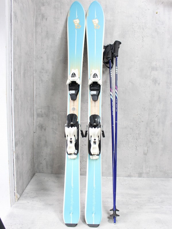 SALOMON サロモン BBR SkyLite 140cm LEKI ストック付き拍卖