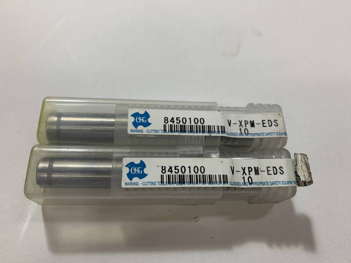 OSG V-XPM-EDS-10 ハイスエンドミル 2本セット 拍卖