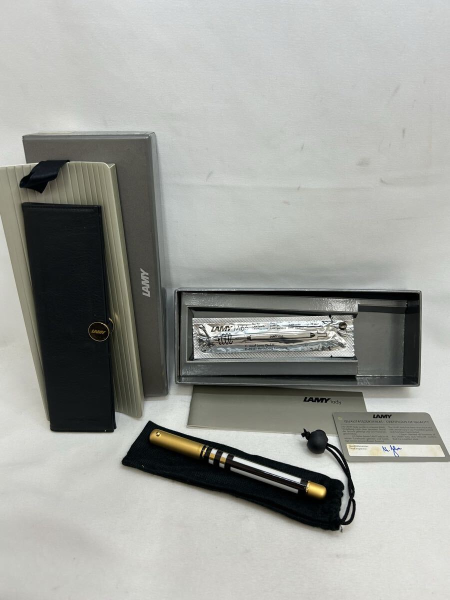 ST1020 LAMY/ラミー Lady レディ ボールペン セラミック ボーダー 美品拍卖