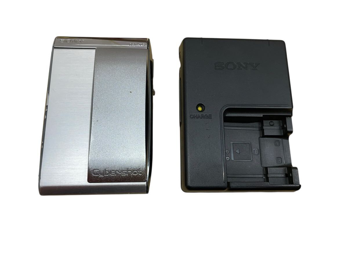 SONY デジタルカメラ チャージショット DSC-T5 可動確認済み  充電器付き拍卖