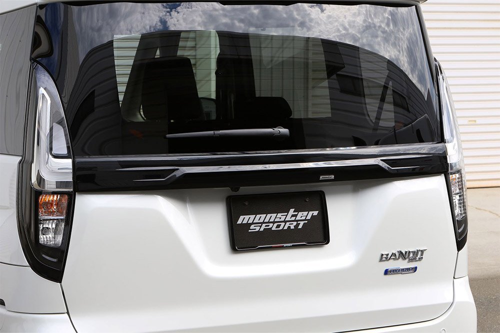 Monster Sport モンスタースポーツ バックドアガーニッシュ 未塗装 ソリオバンディット MA37S 20.12~ K12C NA+WA05A FF/4WD 個人宅不可拍卖