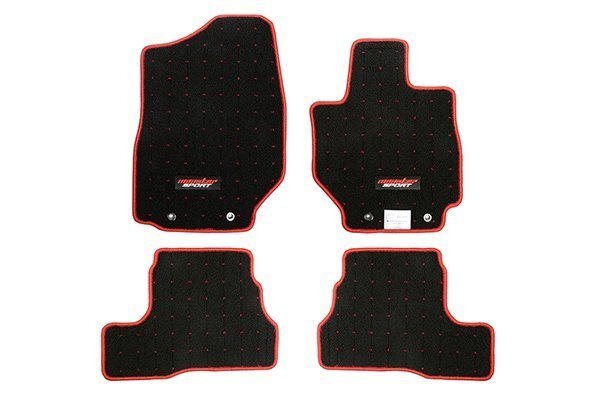 Monster Sport モンスタースポーツ フロアマット オートマチック車用 ジムニーシエラ JB74W 18.07~(1~3型) K15B NA 4WD 4AT拍卖