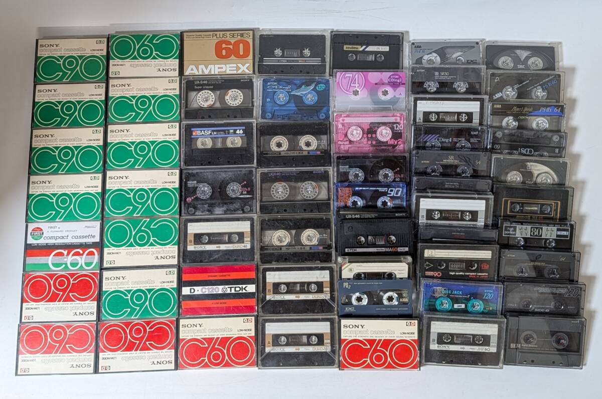 j136 中古 カセットテープ ハイポジション メタル TDK SONY ソニー ジャンク 動作未確認 CrO2 Position Chrome クロムポジション拍卖