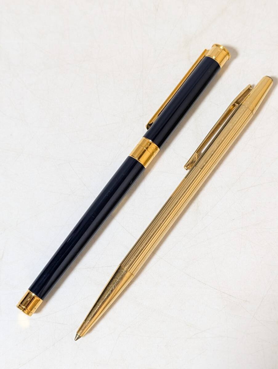 102 ボールペン MONTBLANC モンブラン ノブレス ゴールド  ノブレスオブリージュネイビー 拍卖