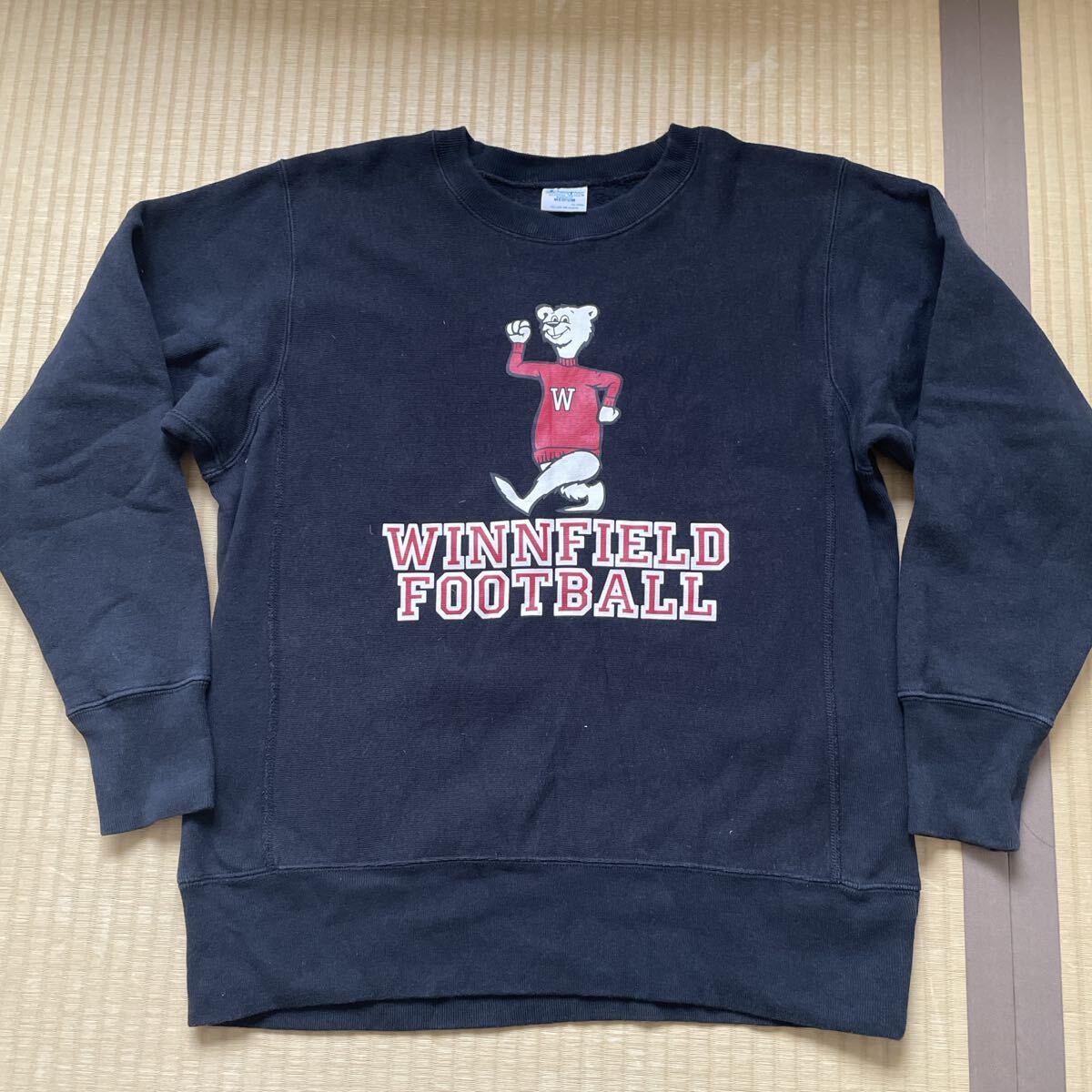 Champion リバースウィーブ チャンピオン REVERSE WEAVE トレーナー 青タグ champion スウェットシャツ reverse weave スウェット拍卖