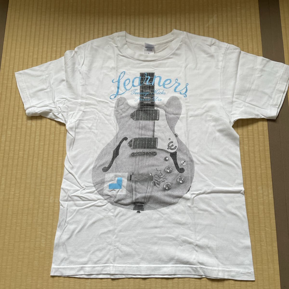 LEARNERS バンドTシャツ ラーナーズ Tシャツ Learners オフィシャルTシャツ learners 半袖Tシャツ拍卖