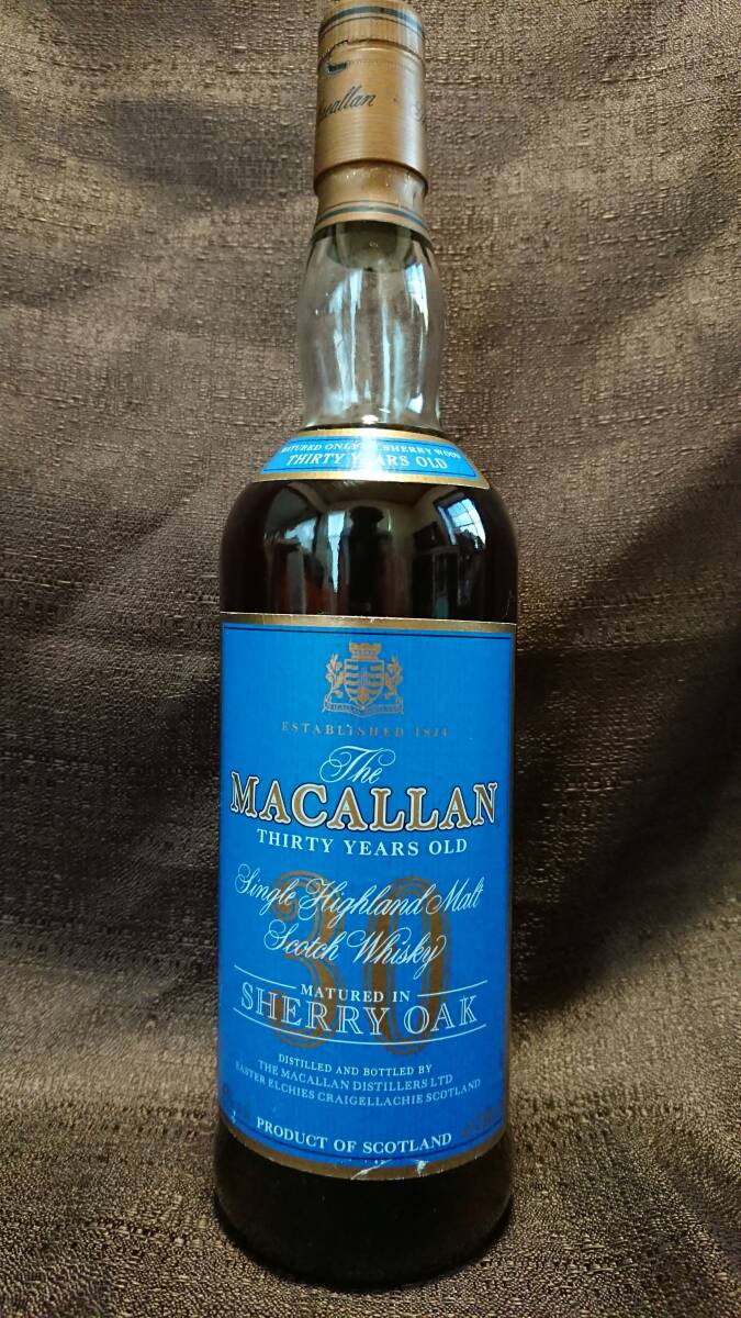マッカラン 30年 ブルーラベル The MACALLAN拍卖
