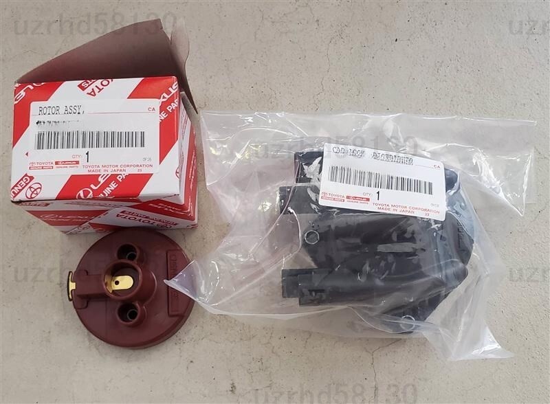 トヨタ純正 MR2 SW20 デスビキャップ ローター ディストリビューター 3S-GTE 3型 ターボ用 TOYOTA拍卖