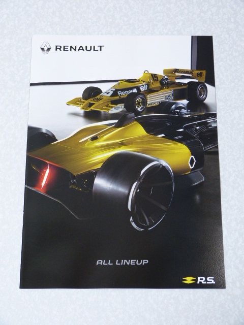 ルノー RENAULT◇第45回東京モーターショー2017 パンフレット◇メガーヌ ルーテシア トゥインゴ拍卖