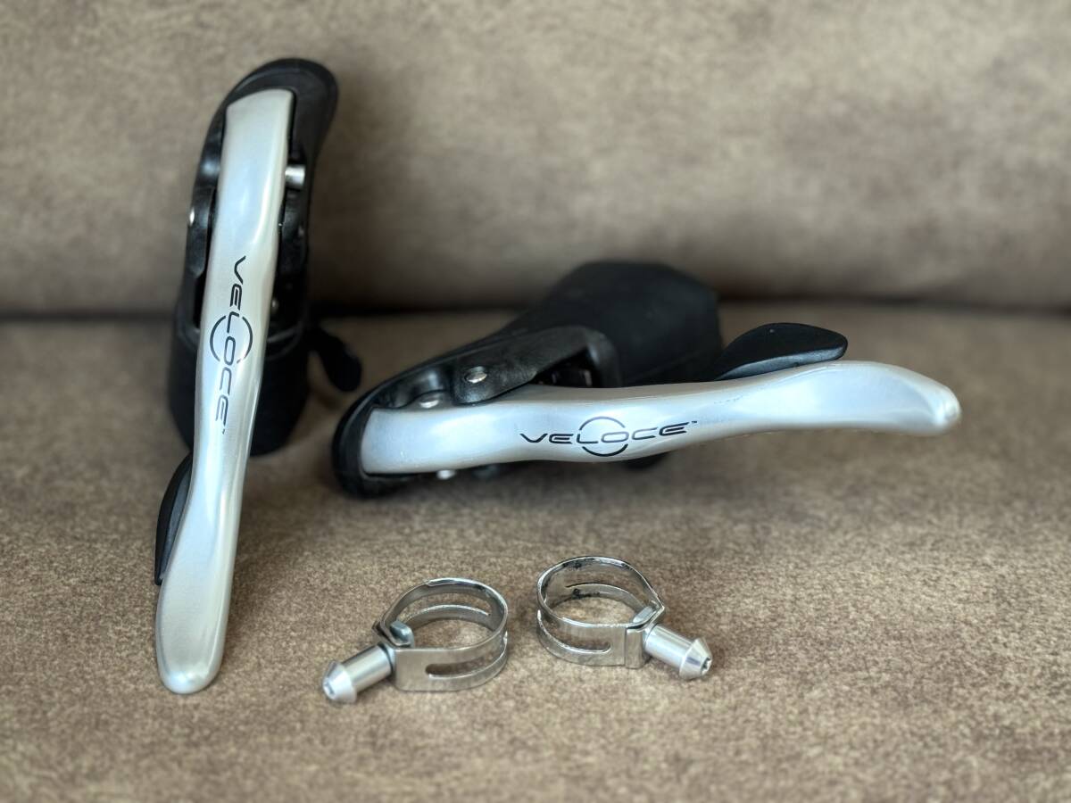 Campagnolo Veloce カンパニョーロ ベローチェ長期保管中古美品 ビアンキmoultonコルナゴ チネリレニアーノ シマノ拍卖