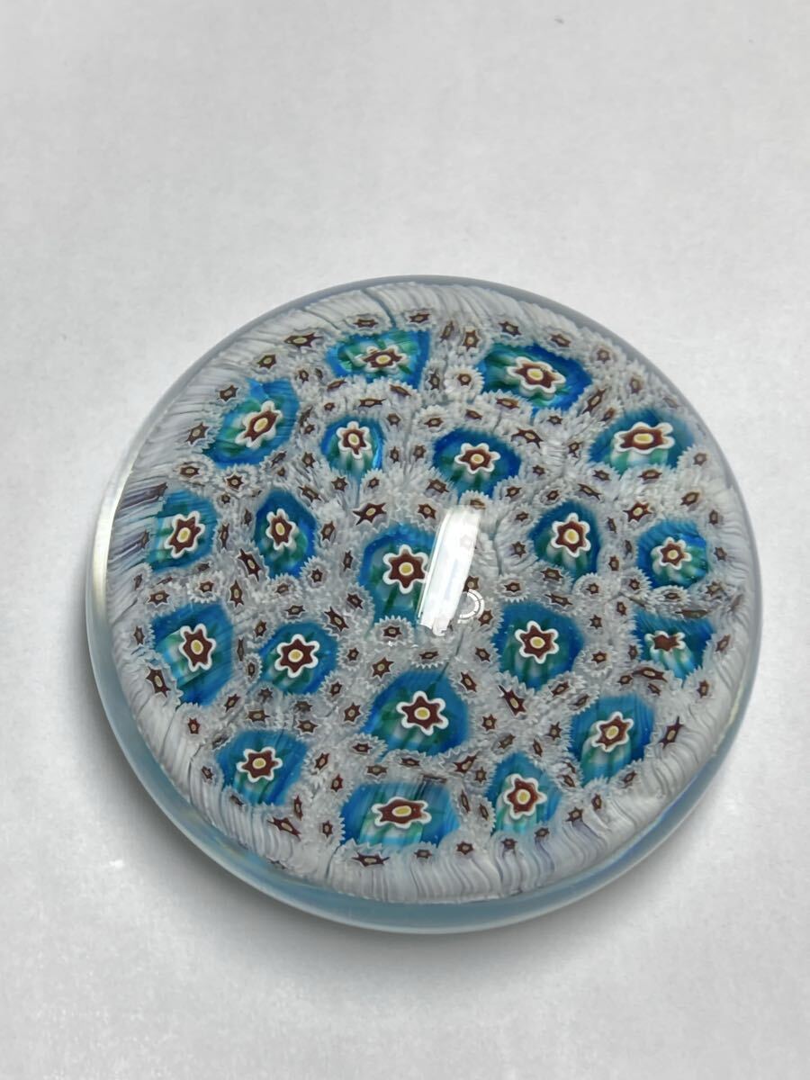 イタリア ベネチアンガラス ペーパーウェイト MURANO ムラノガラス 置物 ムラーノ拍卖