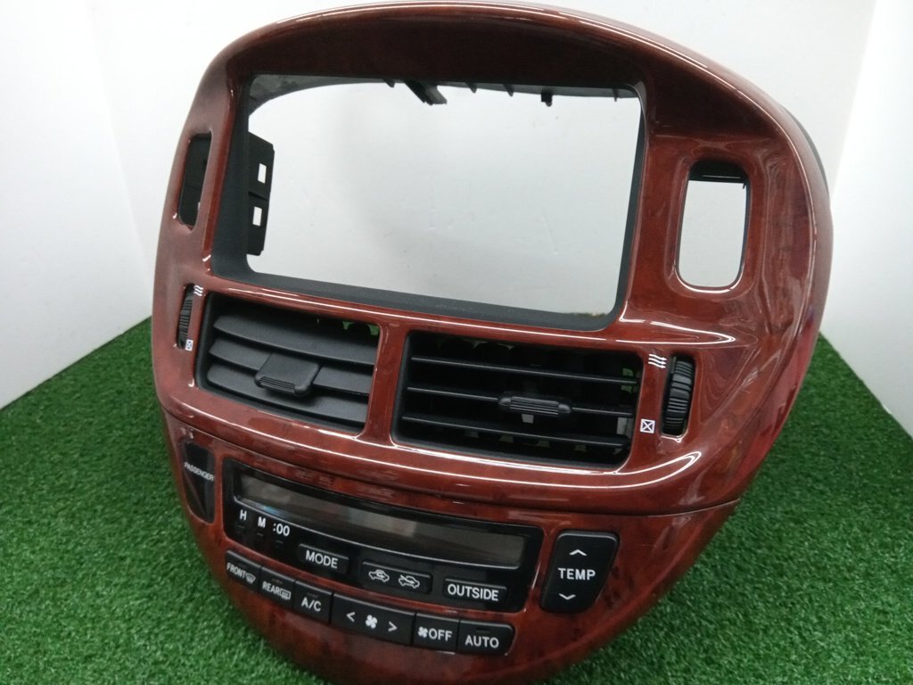 ★中古品★TOYOTA エスティマ ACR30 純正 オーディオパネル 55405-28310 エアコンスイッチ 55900-2J550 木目調【他商品と同梱歓迎】拍卖