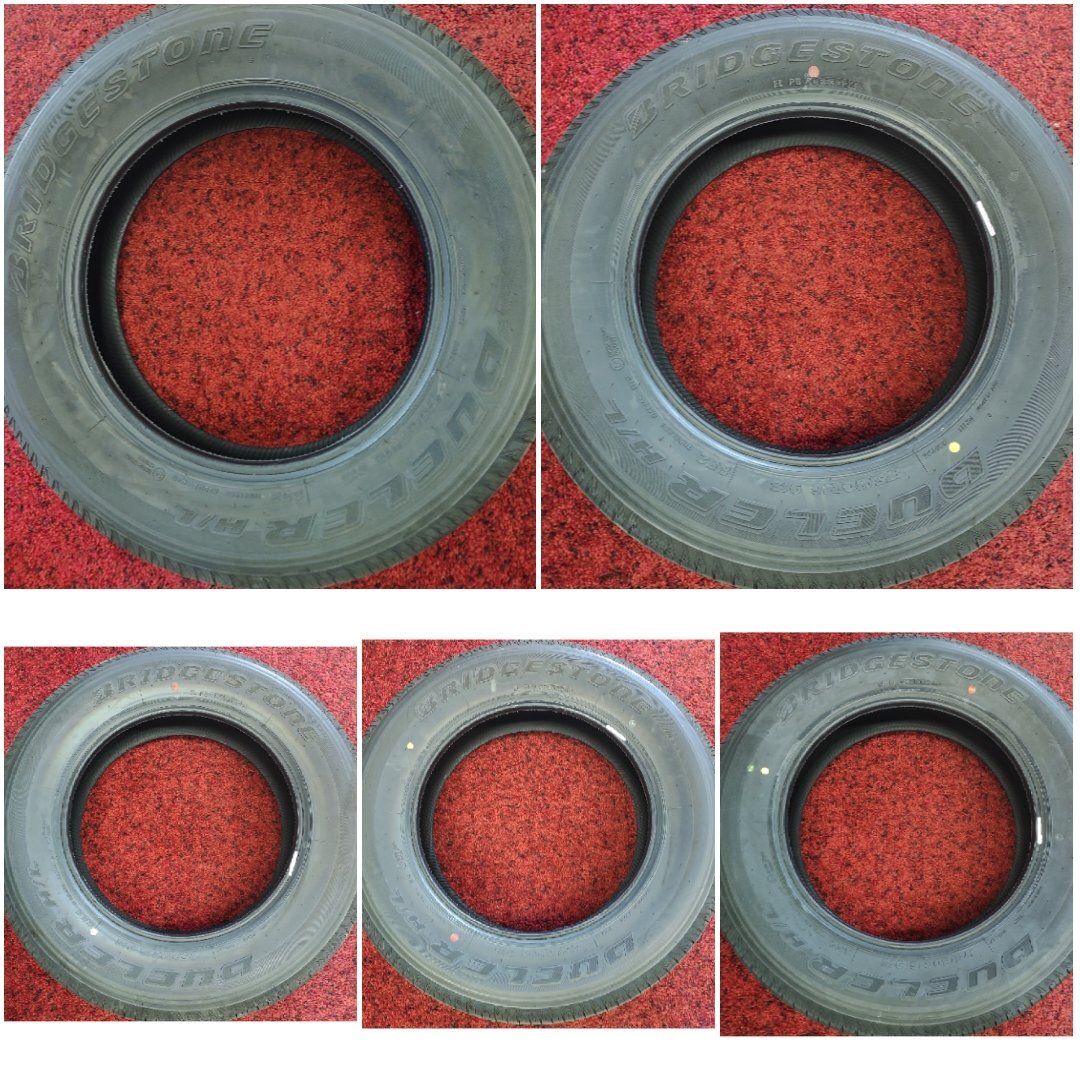 ★新車外し品★BRIDGESTONE ブリヂストン DUELER H/L 175/80R16 2024年 タイヤ 5本セット スズキ ジムニー JB64 4型 【他商品と同梱歓迎】拍卖