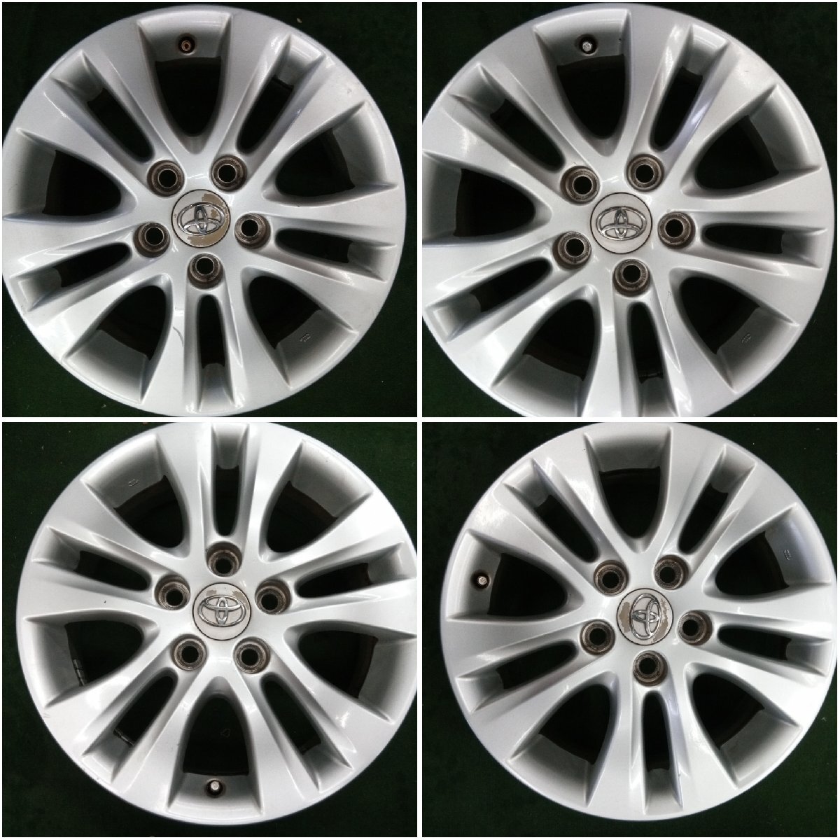★中古品★TOYOTA トヨタ 70系 ノア VOXY 純正 16インチ アルミホイール 16×6J+50 114.3-5H 【他商品と同梱歓迎】拍卖