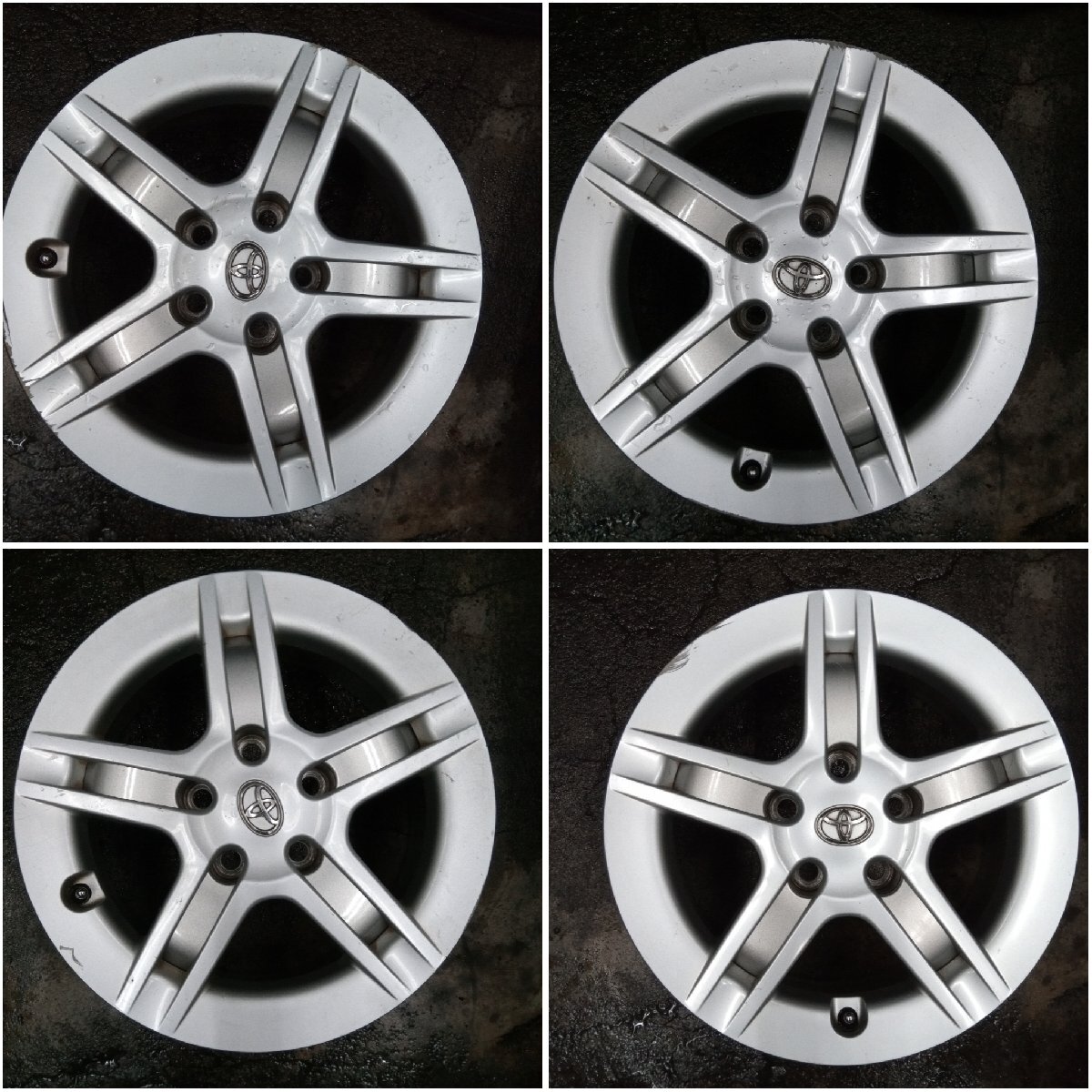 ★中古品★TOYOTA トヨタ SAI サイ 純正 アルミホイール 4本セット 16×6.5J +39 PCD114.3 5H【他商品と同梱歓迎】拍卖