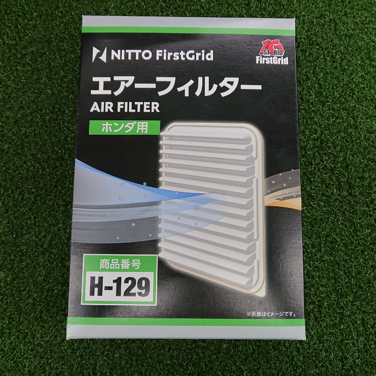 ★未使用品★NITTO First Grid エアーフィルター ホンダ用 H-129 フィット モビリオなど【他商品と同梱歓迎】拍卖