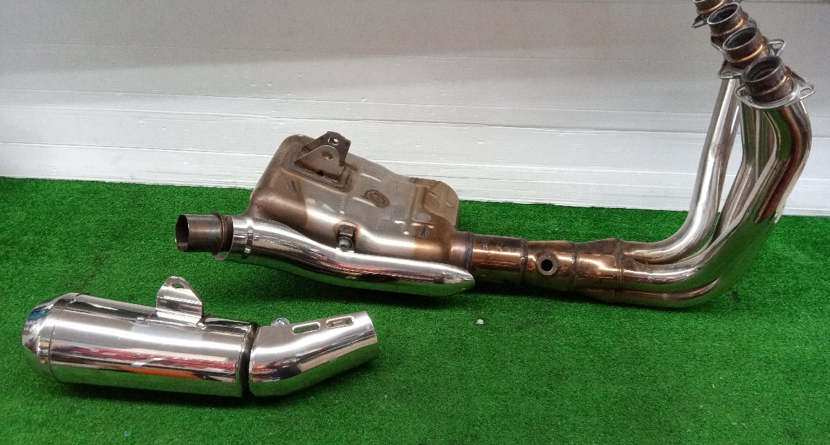★中古品★KAWASAKI カワサキ Z900RS ZR900C 純正 サイレンサー マフラー エキパイ KHI K 674 240830DK0063 【他商品と同梱歓迎】拍卖