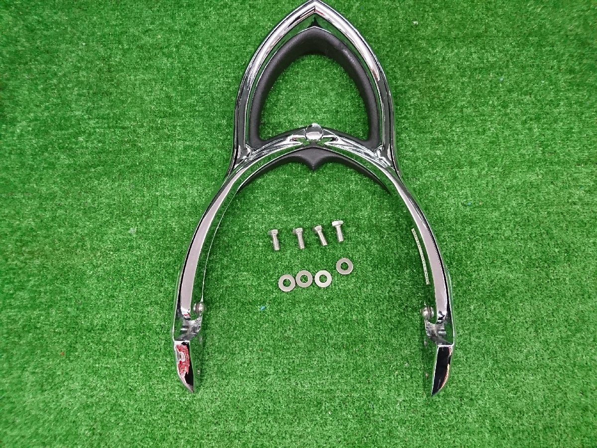 ★中古品★Kuryakyn クリアキン ハーレー用 トランスフォーマー シーシーバー バックレスト Transformer Sissy Bar【他商品と同梱歓迎】拍卖