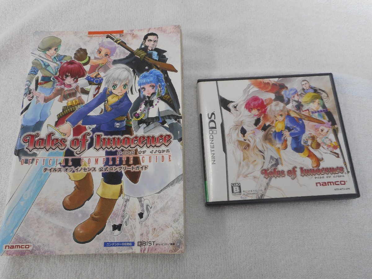 ★中古品★テイルズ オブ イノセンス 公式コンプリートガイド DS【他商品と同梱歓迎】拍卖