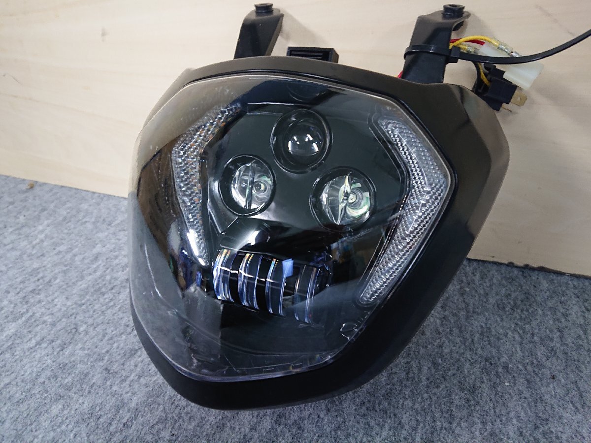 ★中古品★ヘッドライト MT07 ライト ヤマハ LED ランプ LEDヘッドライト【他商品と同梱歓迎】拍卖