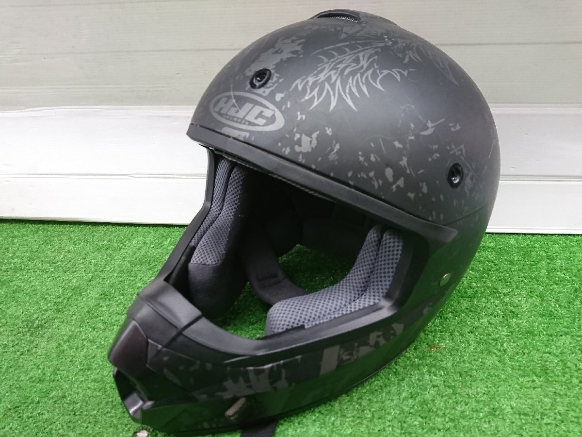 ★中古品★HJC ヘルメット CS-MX2 サイズL オフロード【他商品と同梱歓迎】拍卖