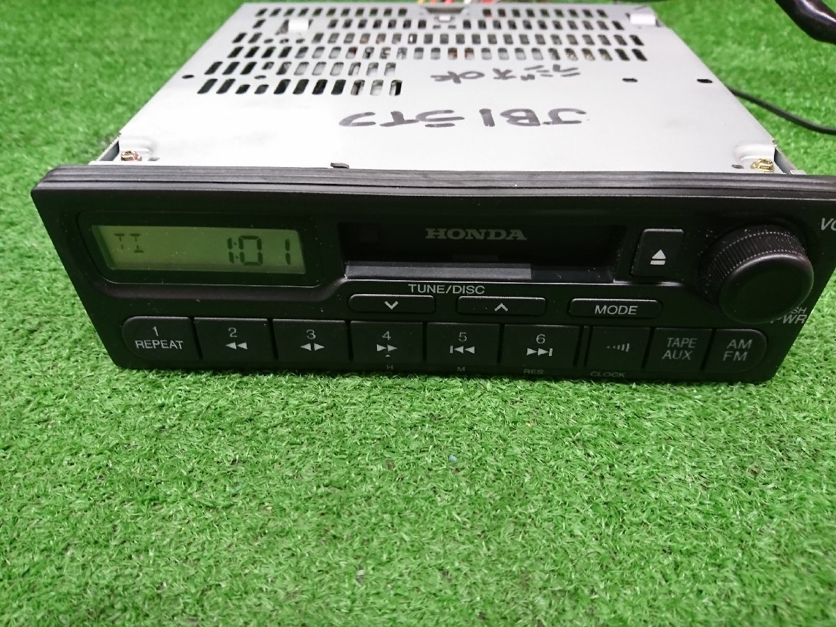 ★中古品★JB1 ライフ 純正 PH-1617G-B カセットデッキ オーディオ プレーヤー 1DIN AM FM 39100-S2K-0030 / 2N1-1046【他商品と同梱歓迎】拍卖