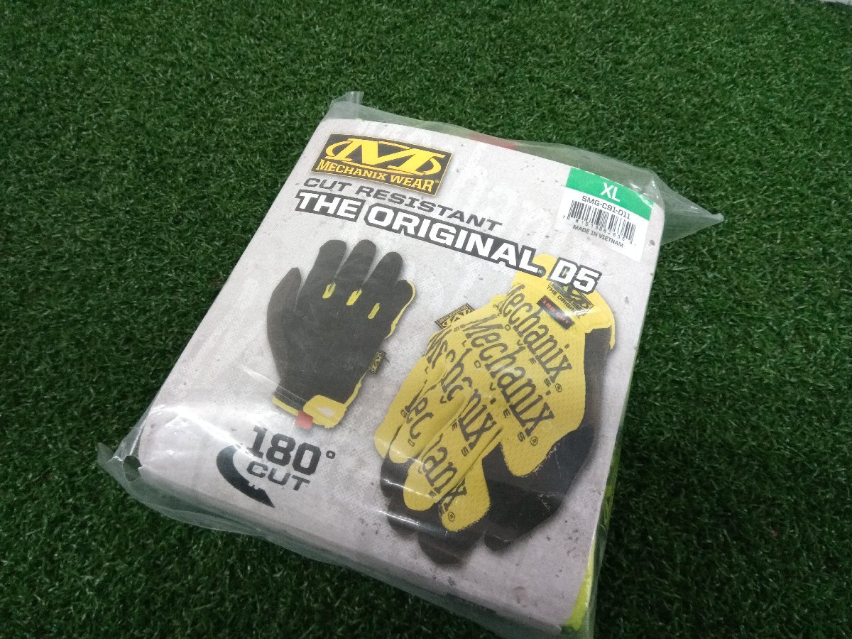 ★未使用品★MECHANIX メカニクス カットレジスタント ワークグローブ ハイビズ オリジナル D5 SMG-C91-010 サイズXL【他商品と同梱歓迎】拍卖
