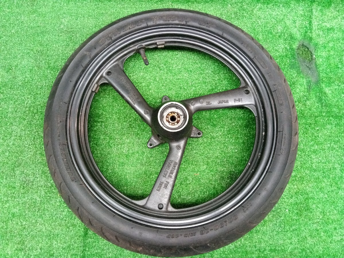 ★中古品★YAMAHA ヤマハ TZR50R 純正 ホイール 16×MT1.85 F-51 タイヤはおまけ程度【他商品と同梱歓迎】拍卖
